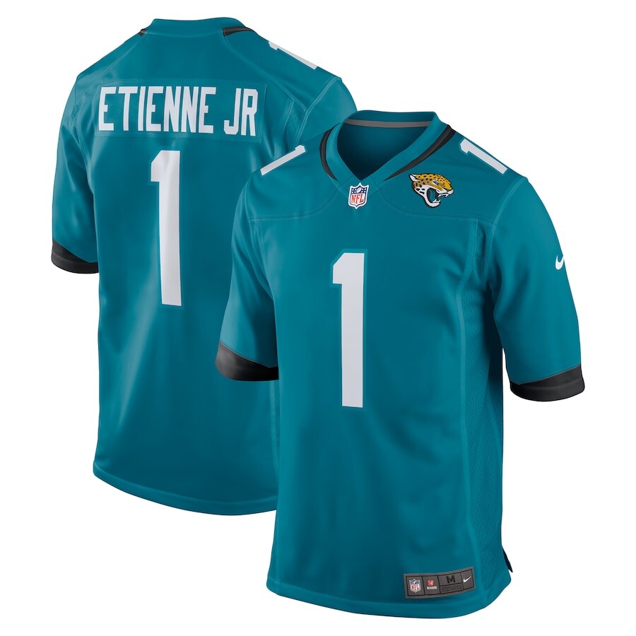 

Джерси Nike Jacksonville Jaguars, бирюзовый
