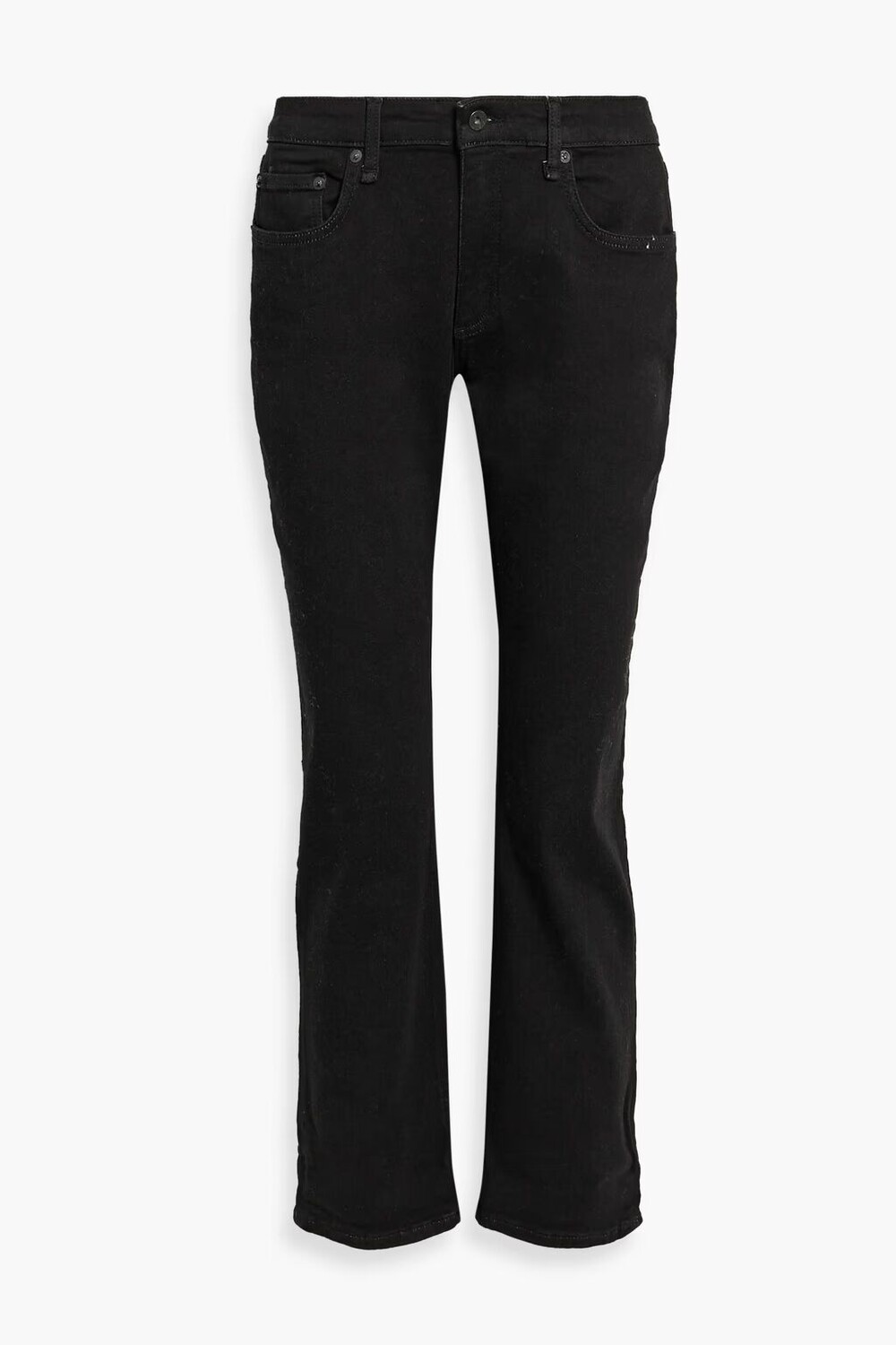 

Джинсы бойфренды Дре Rag & Bone, черный