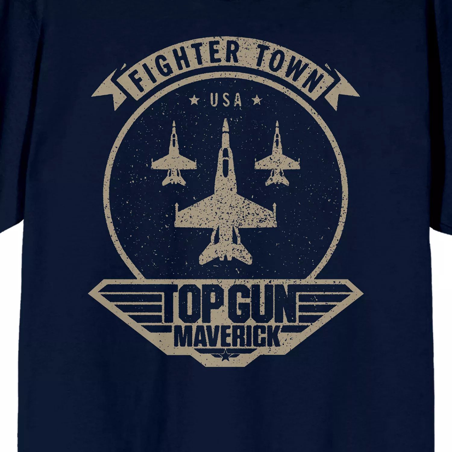 Мужская футболка Top Gun Maverick Fighter Licensed Character