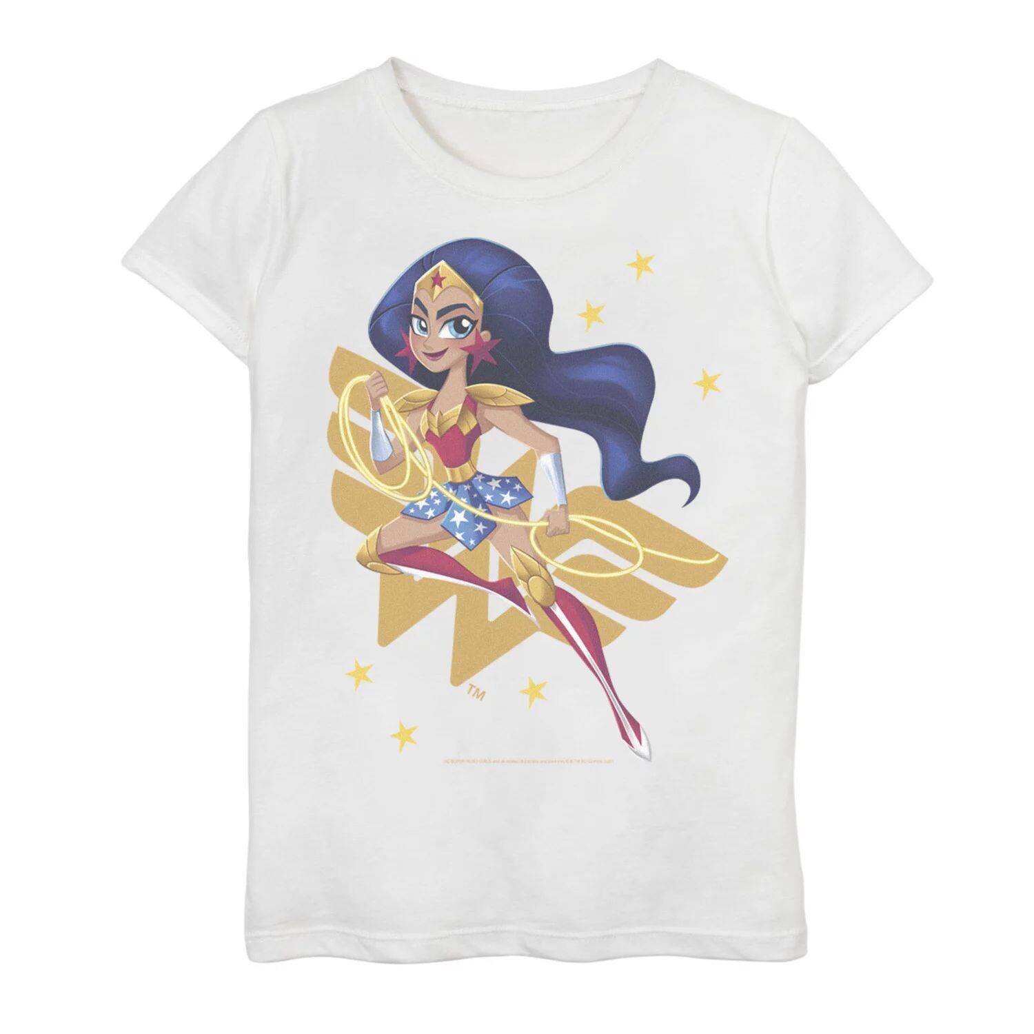 

Футболка с рисунком DC Super Hero Girls Wonder для девочек 7–16 лет DC Comics