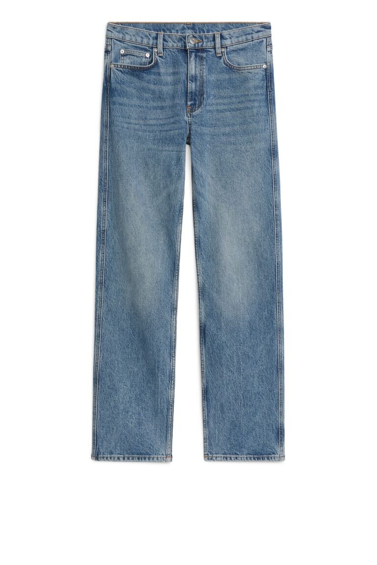 

Dahlia прямые джинсы стрейч H&M, синий, Серый