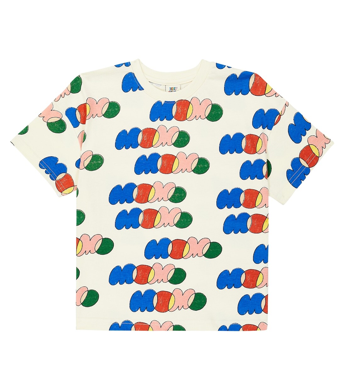 

Футболка Momo из хлопкового джерси Jellymallow, белый