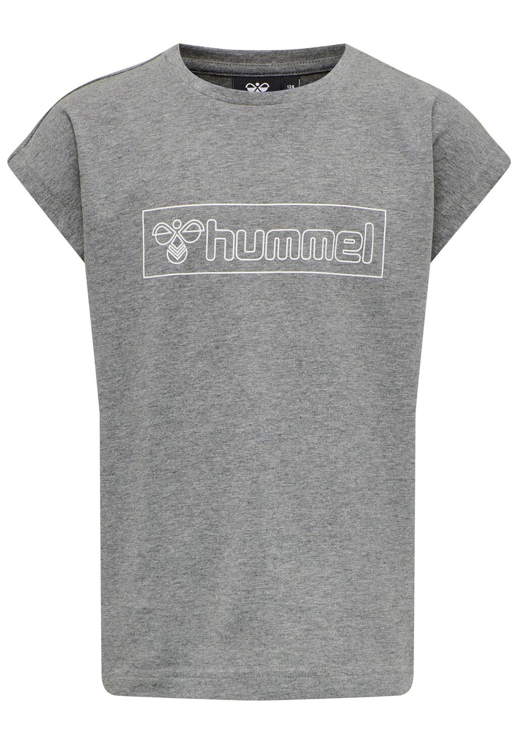

Футболка с принтом Hummel, средний меланжевый