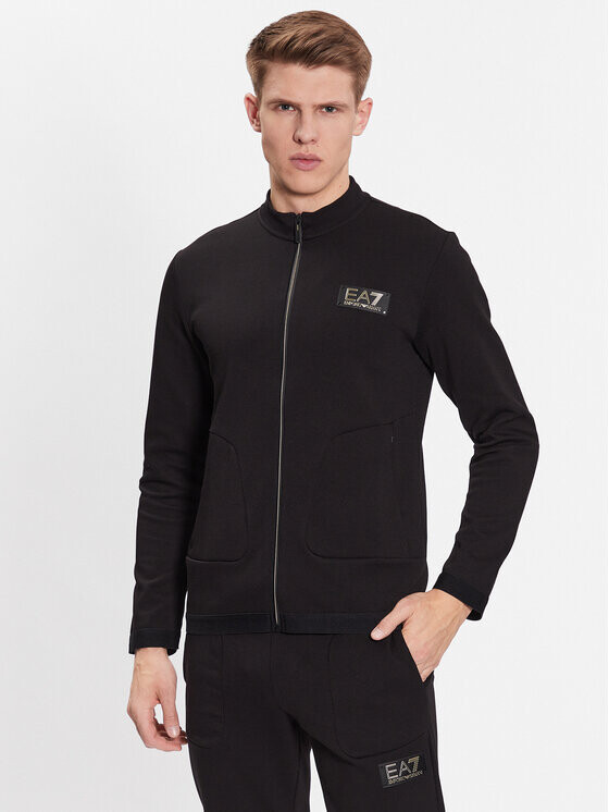 

Толстовка обычного кроя Ea7 Emporio Armani, черный