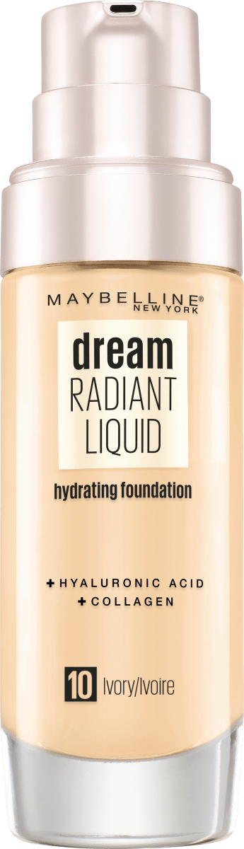 Тональный крем Dream Radiant Liquid 10 Ivory 30 мл Maybelline New York набор косметики dream radiant liquid base de maquillaje sérum hidratante maybelline new york 10 ivory