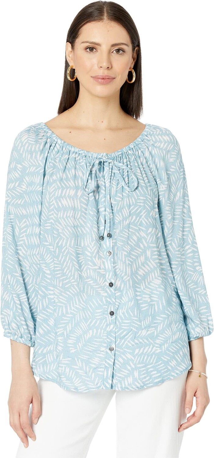 

В топе Stitches NIC+ZOE, цвет Blue Multi