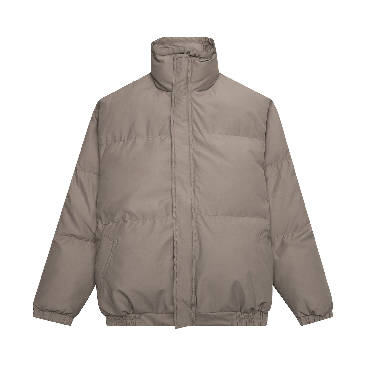 

Пуховик Fear of God Essentials, цвет Умбра