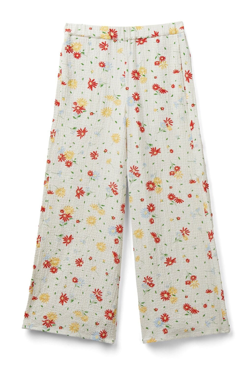 

Брюки CREPON ALLOVER CON VITA ELASTICATA. United Colors of Benetton, бежевый