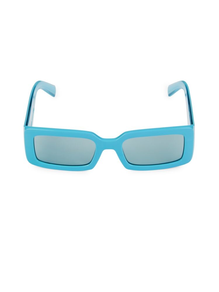 

Прямоугольные солнцезащитные очки 53MM Dolce&Gabbana, синий