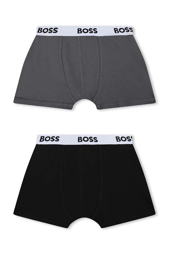

Boss Детские боксеры, 2 шт., серый