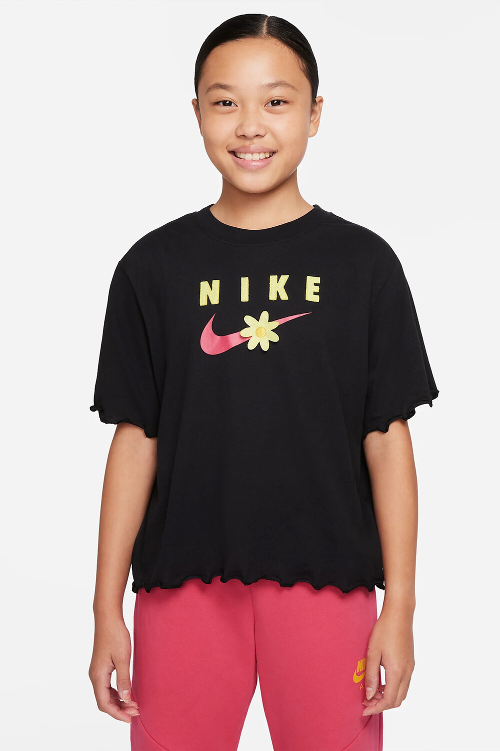

Футболка Унисекс Черная Nike, черный
