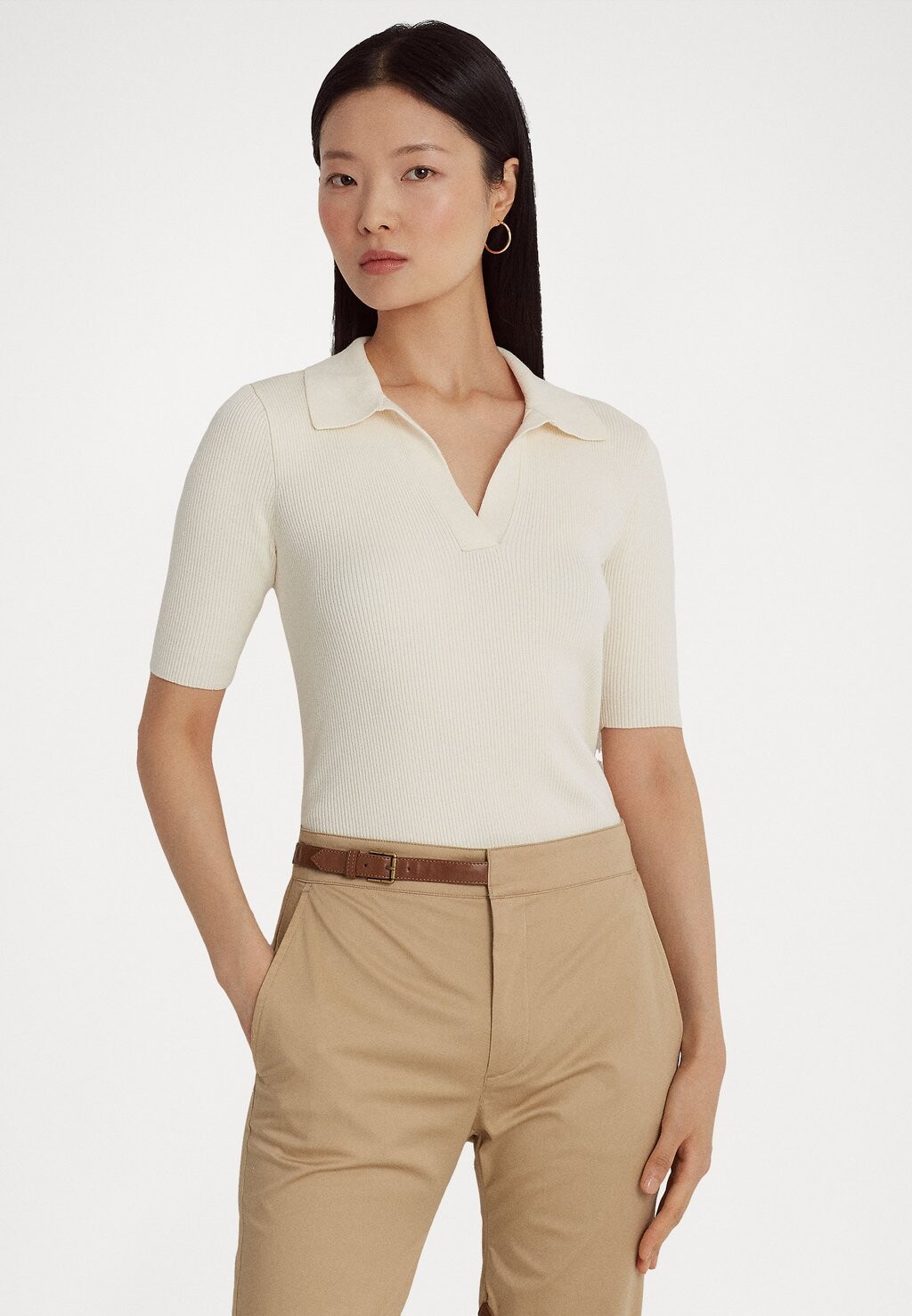 

Рубашка поло Lauren Ralph Lauren, Серый