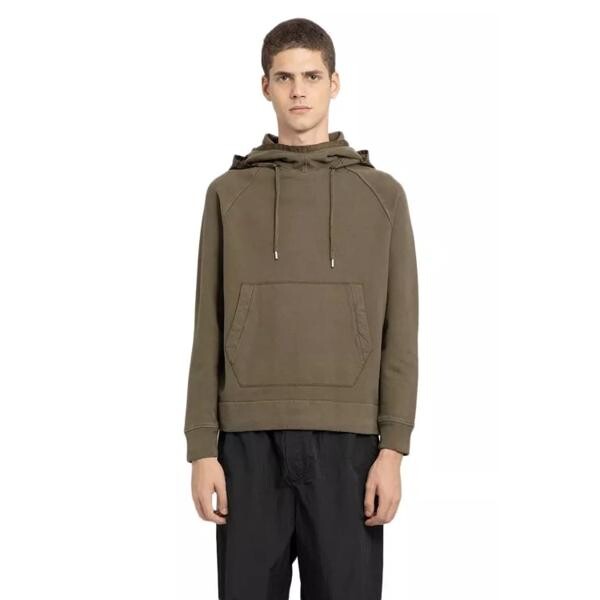 

Футболка diagonal raised fleece goggle hoodie Cp Company, зеленый