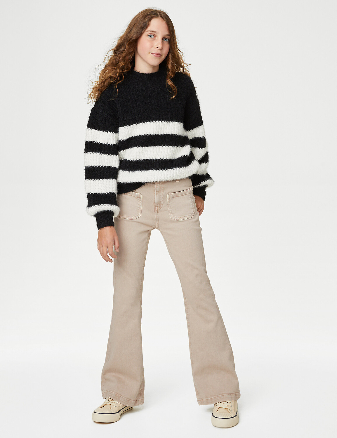 

Джинсовые расклешенные джинсы (6–16 лет) Marks & Spencer