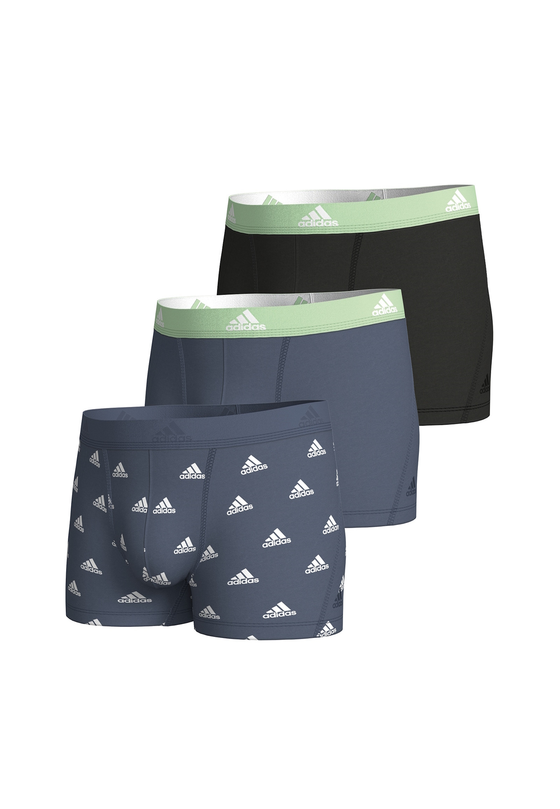 

Боксеры adidas Trunks 3 шт, разноцветный