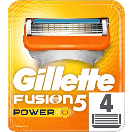 цена Силовые лезвия Fusion 5, 4 шт., Gillette