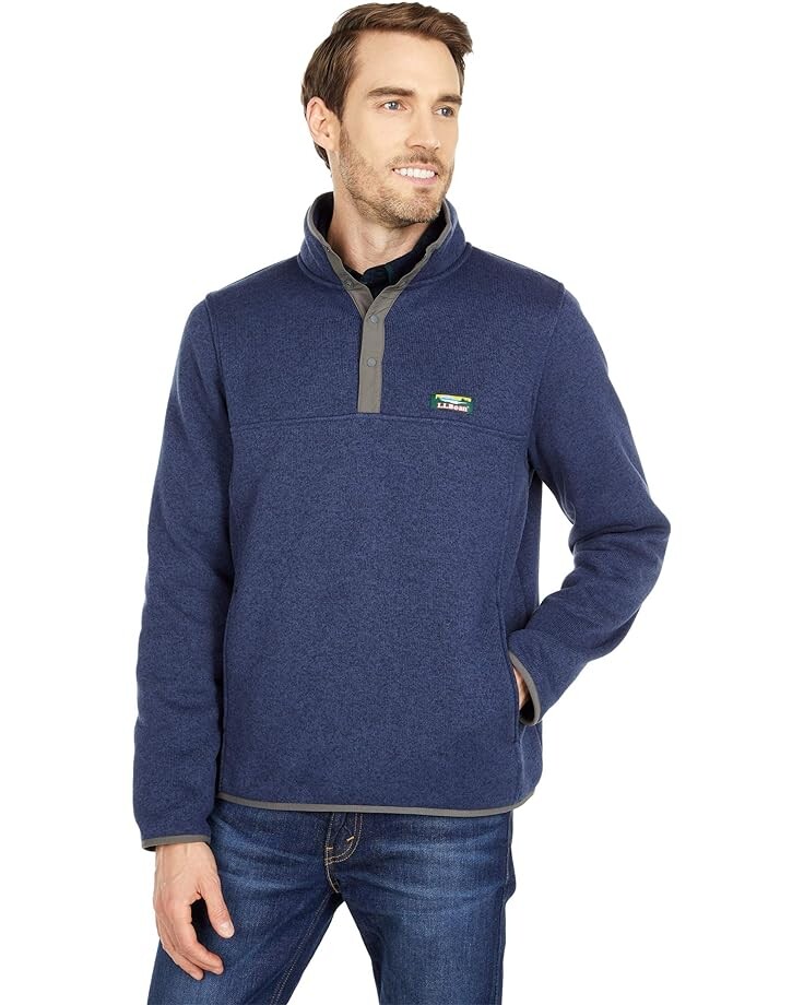 

Свитер L.L.Bean Sweater Fleece Pullover, нави