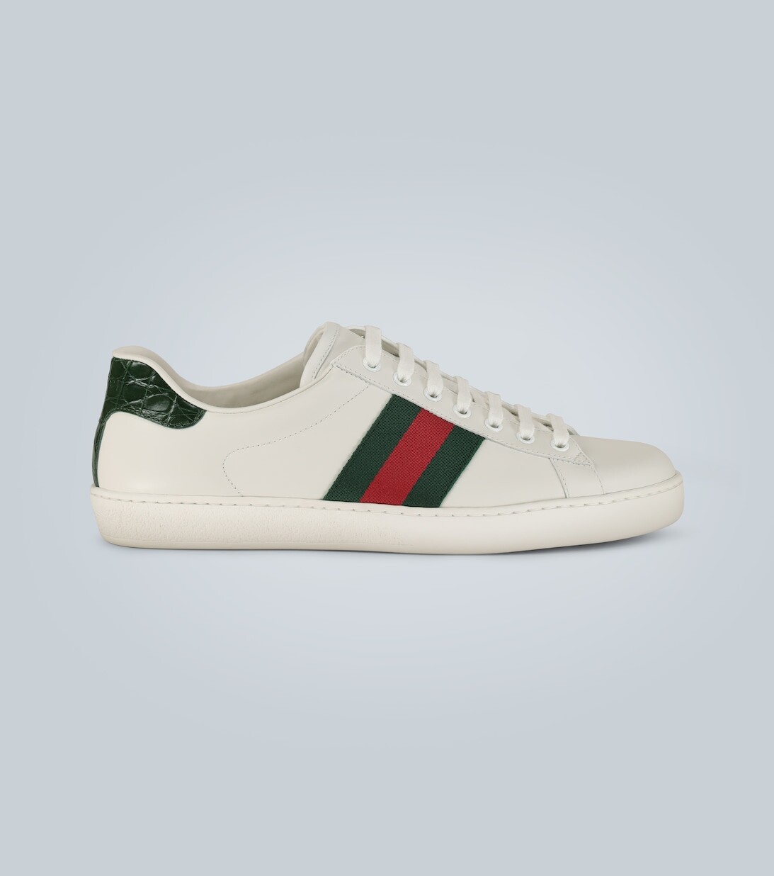 

Кеды Ace из кожи Gucci, белый