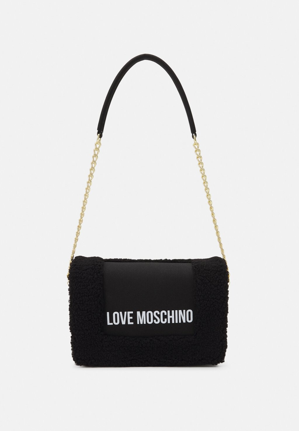 

Сумка Love Moschino МЕХОВАЯ СУМКА FUN, черный