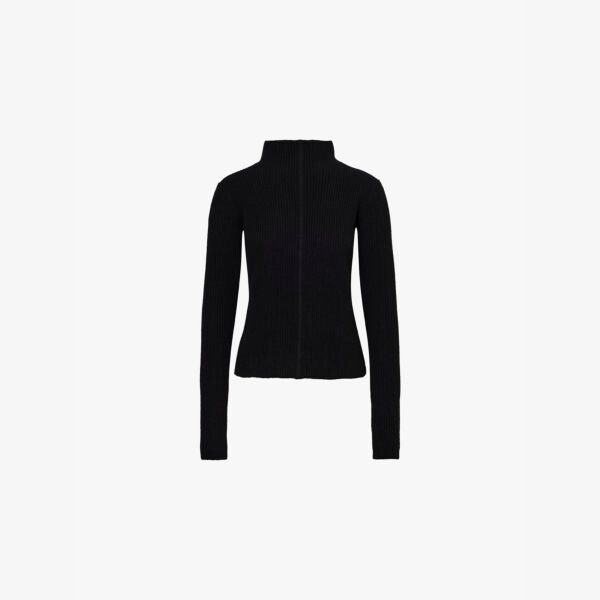 

Джемпер Headon Double Lupetto с высоким воротом из смеси кашемира Rick Owens, черный