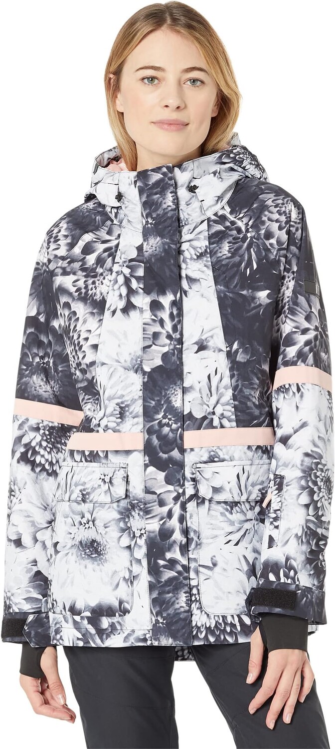 

Куртка Ritual Jacket Roxy, цвет True Black Future Flower