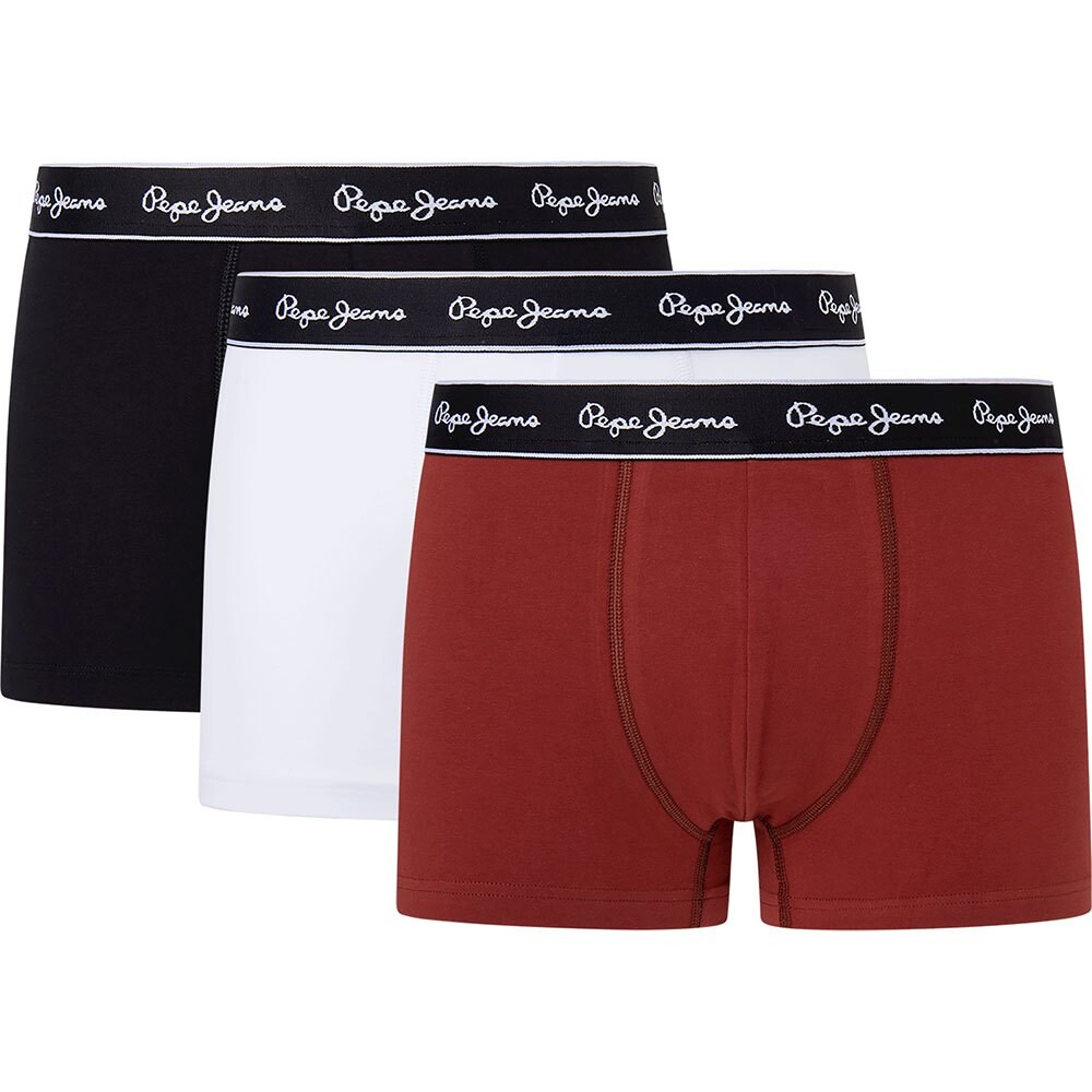 

Боксеры Pepe Jeans Solid Tk 3P 3 шт, разноцветный