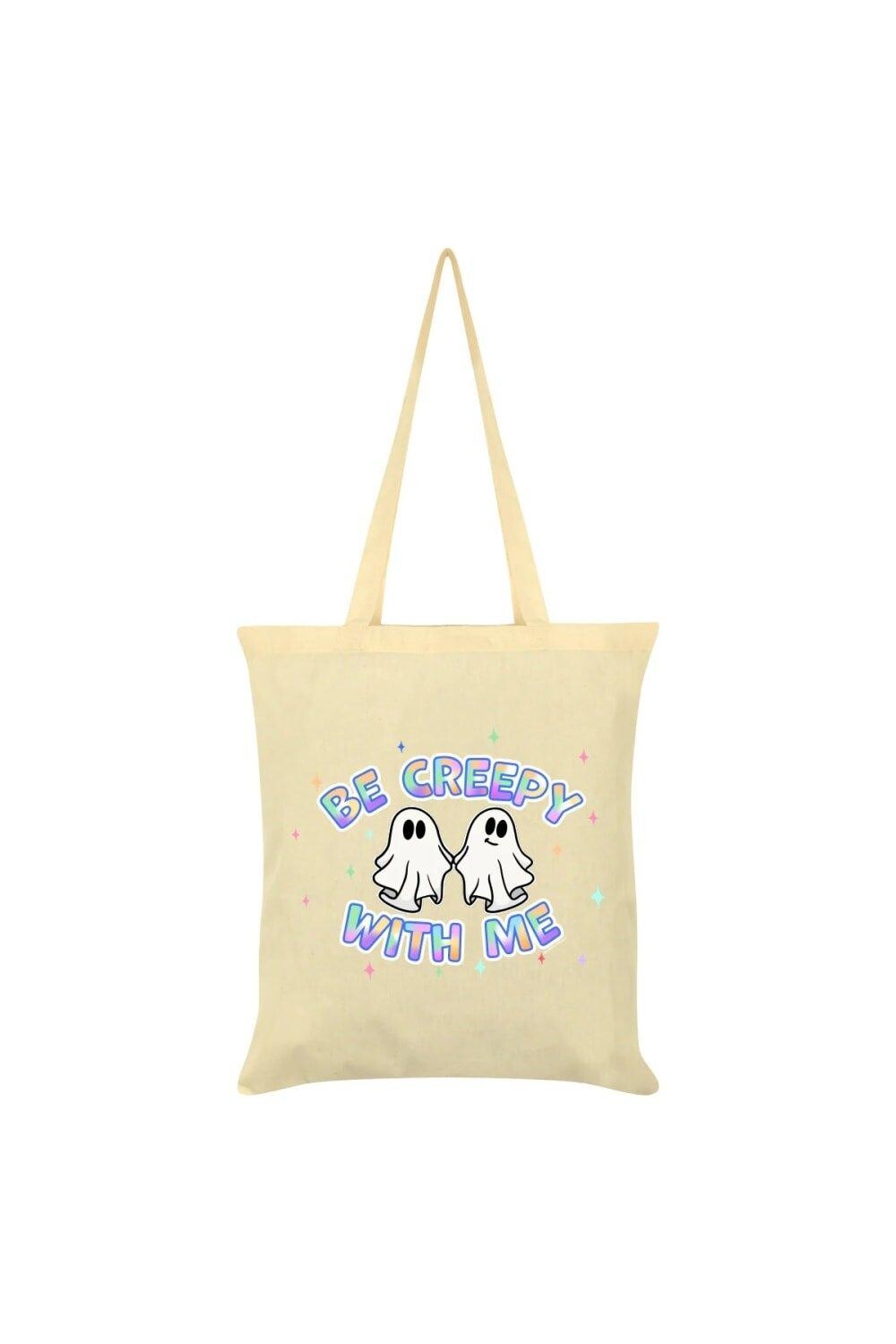 

Большая сумка Galaxy Ghouls Be Creepy With Me Grindstore, белый