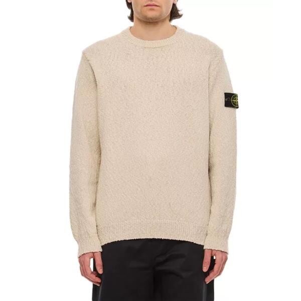 

Свитер crewneck sweater Stone Island, бежевый