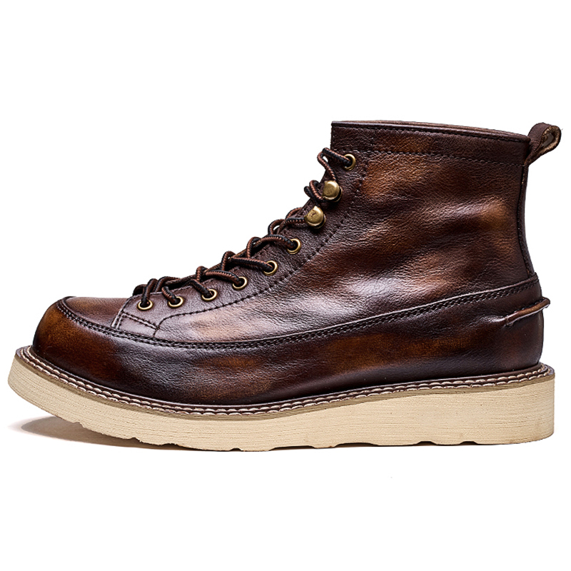 

Мужские ботинки Cahhrrn X Martin Boot Men Beige Diengrley