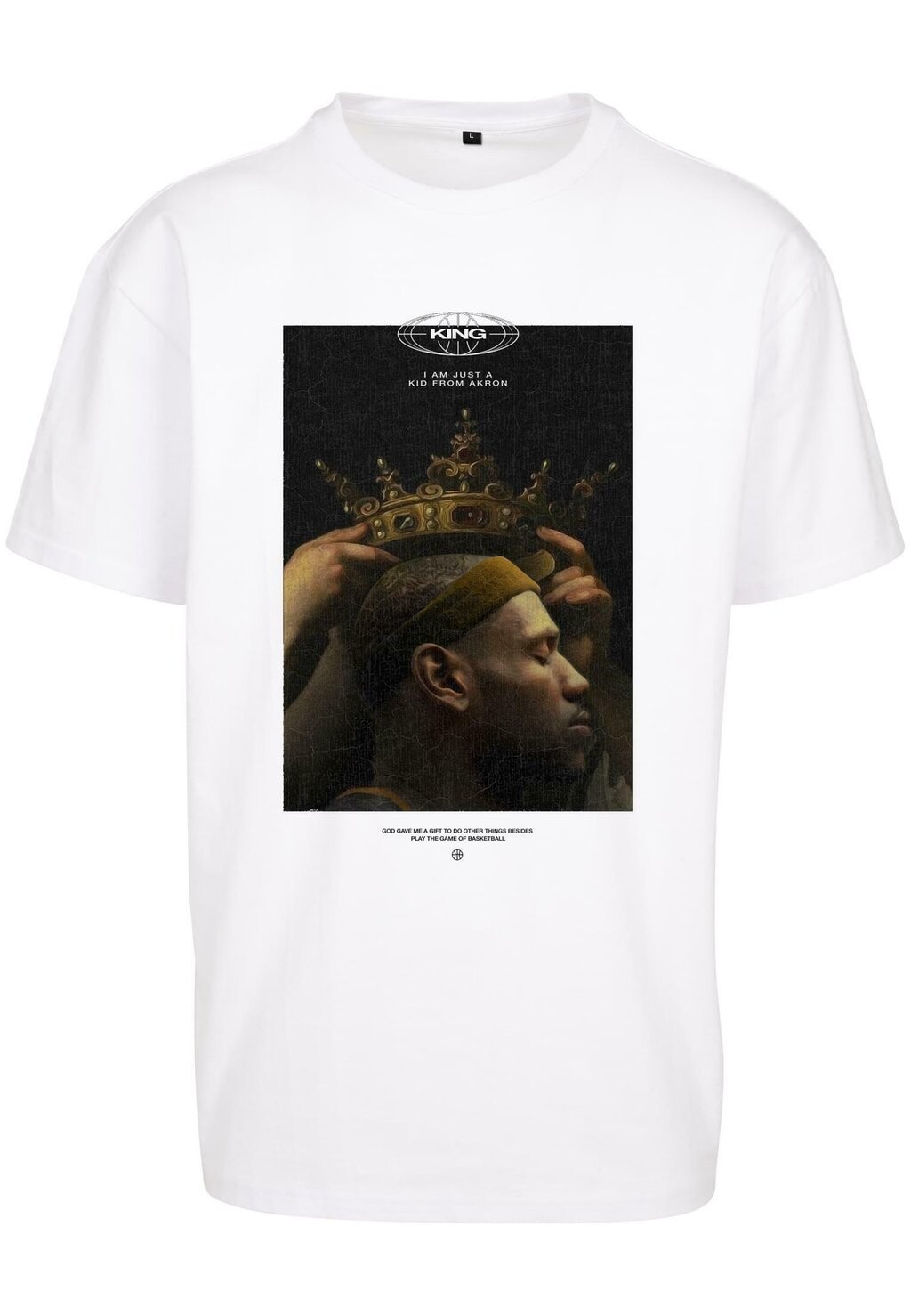 

Футболка с принтом Upscale by Mister Tee, белый