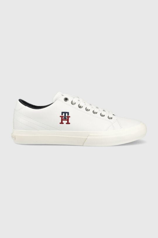 

Кроссовки TH HI VULC STREET LOW LEATHER Tommy Hilfiger, белый