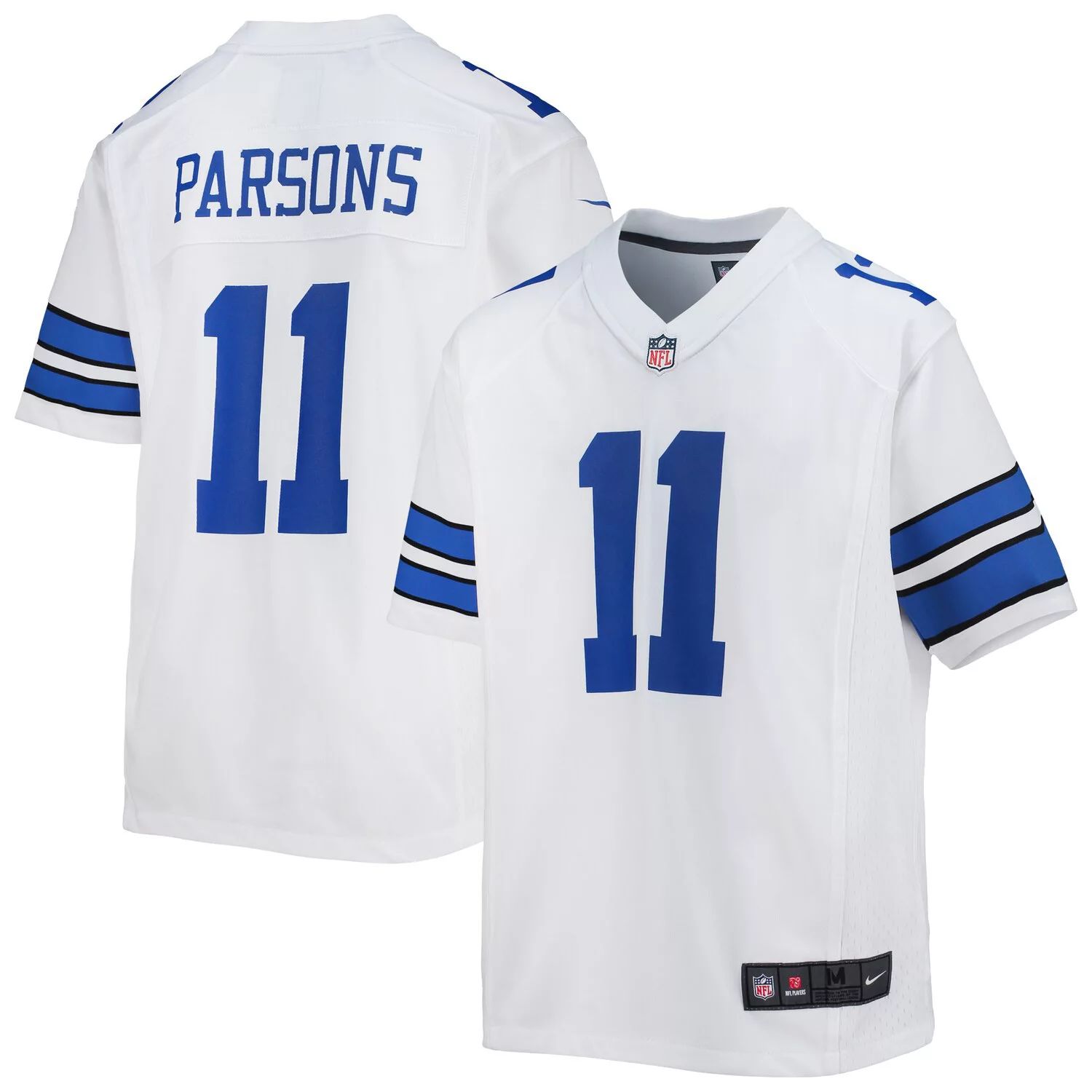 Молодежная игровая майка Nike Micah Parsons White Dallas Cowboys Nike