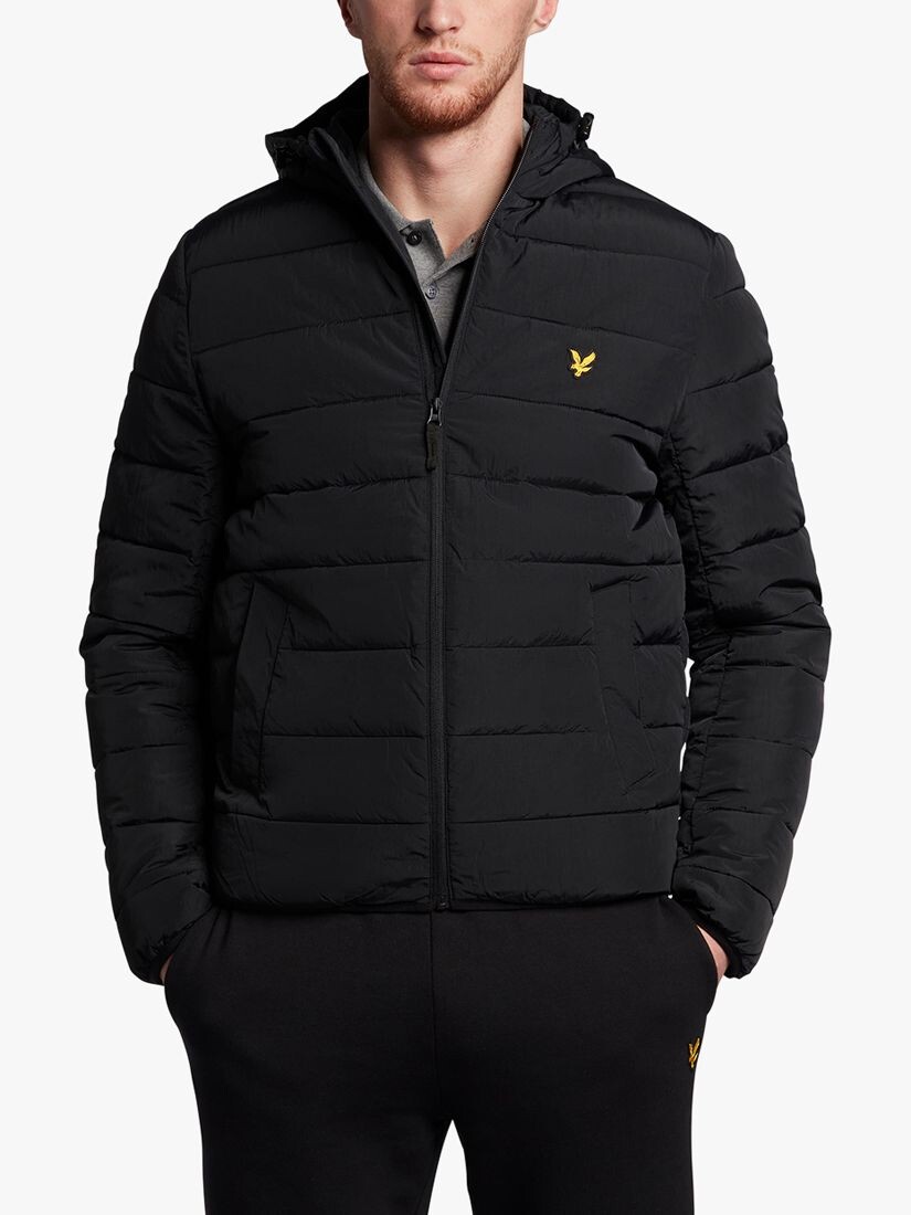 

Легкая куртка-пуховик Lyle & Scott, Z865, темно-черный