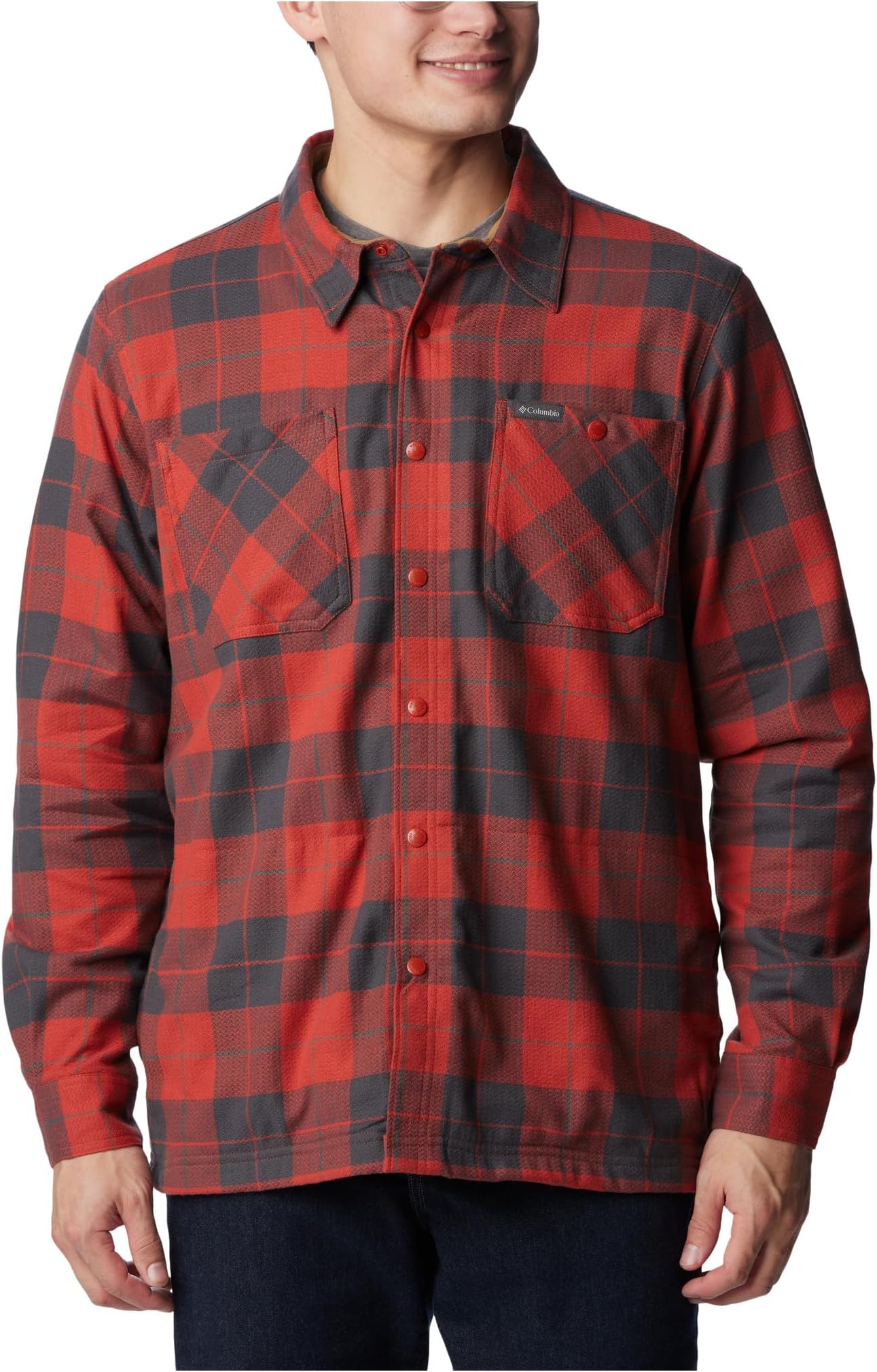 Куртка-рубашка Cornell Woods на флисовой подкладке Columbia, цвет Warp Red/Delta Woodsman Tartan law ben woodsman