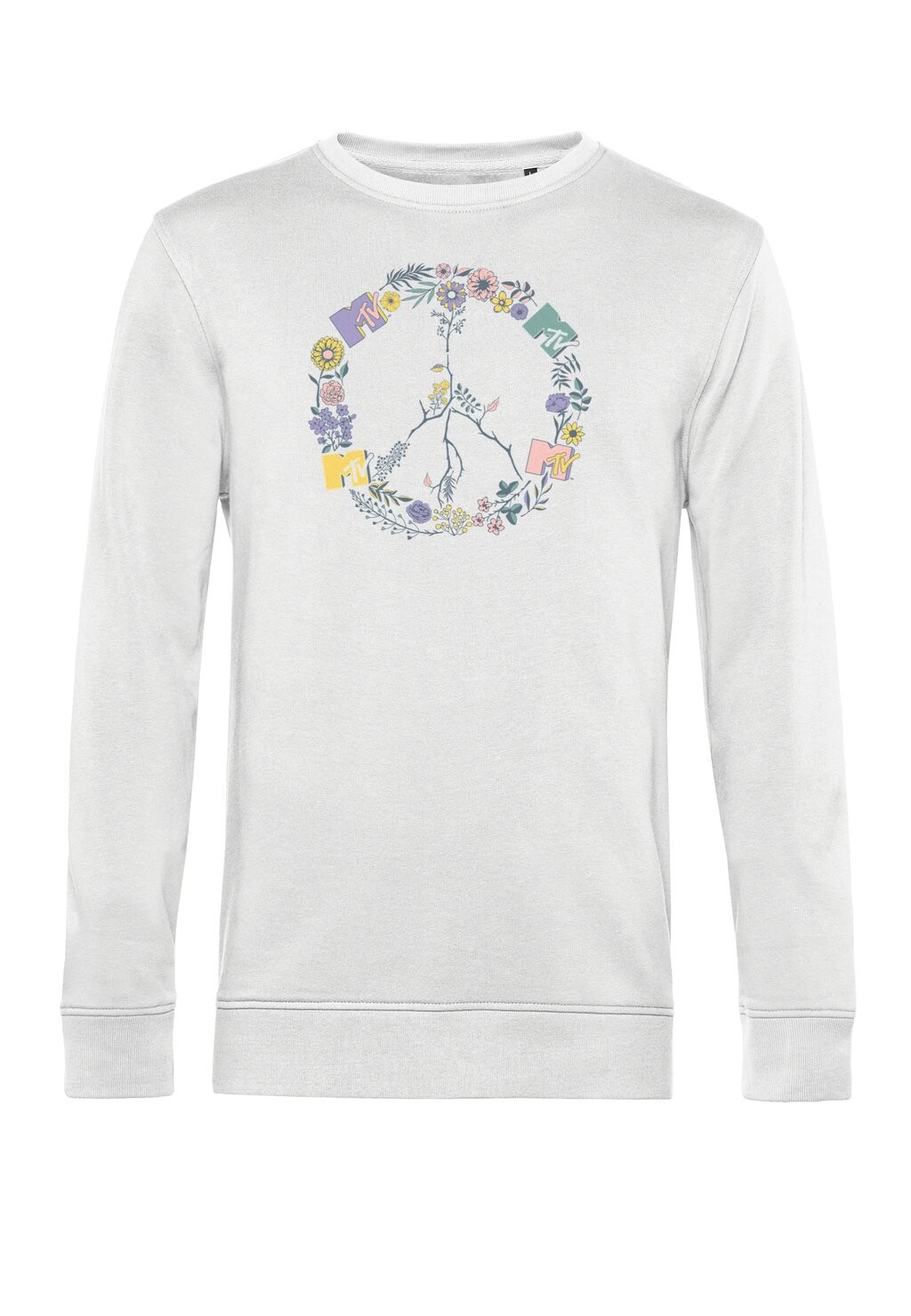 

Толстовка PEACE MTV FLORAL Henry Tiger, белый