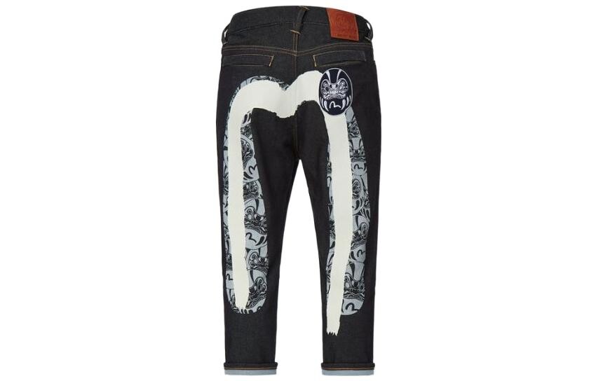 

Джинсы мужские деним синие Evisu, синий
