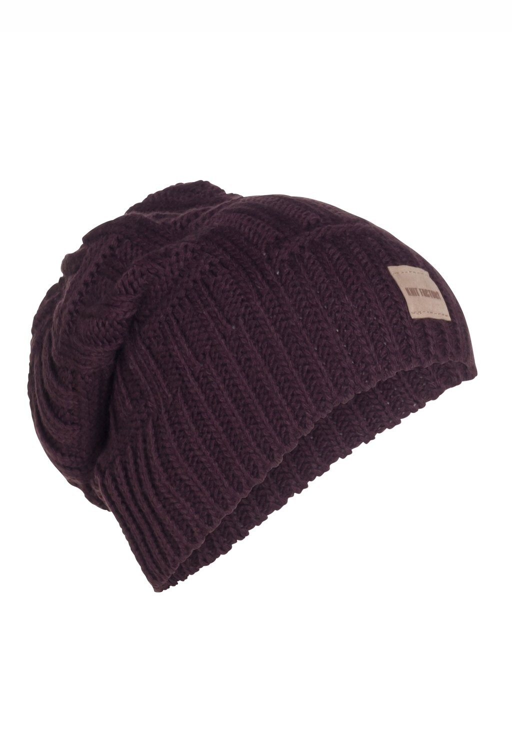 

Шапка BOBBY Knit Factory, цвет aubergine