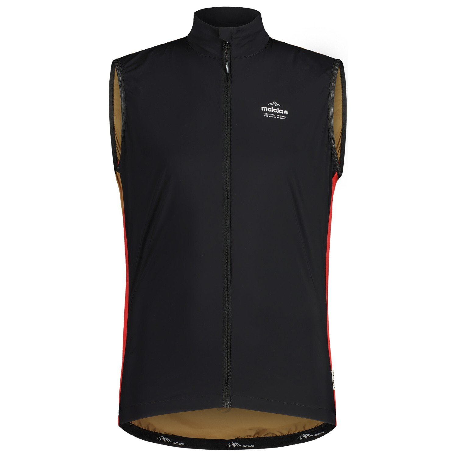 

Велосипедный жилет Maloja MaxM Vest, цвет Deep Black Multi