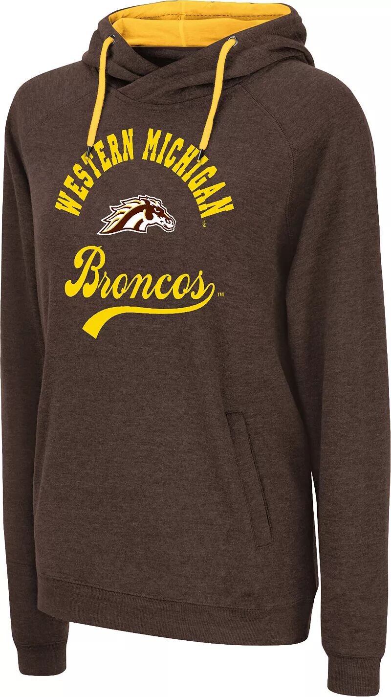 

Colosseum Женская коричневая толстовка Western Michigan Broncos