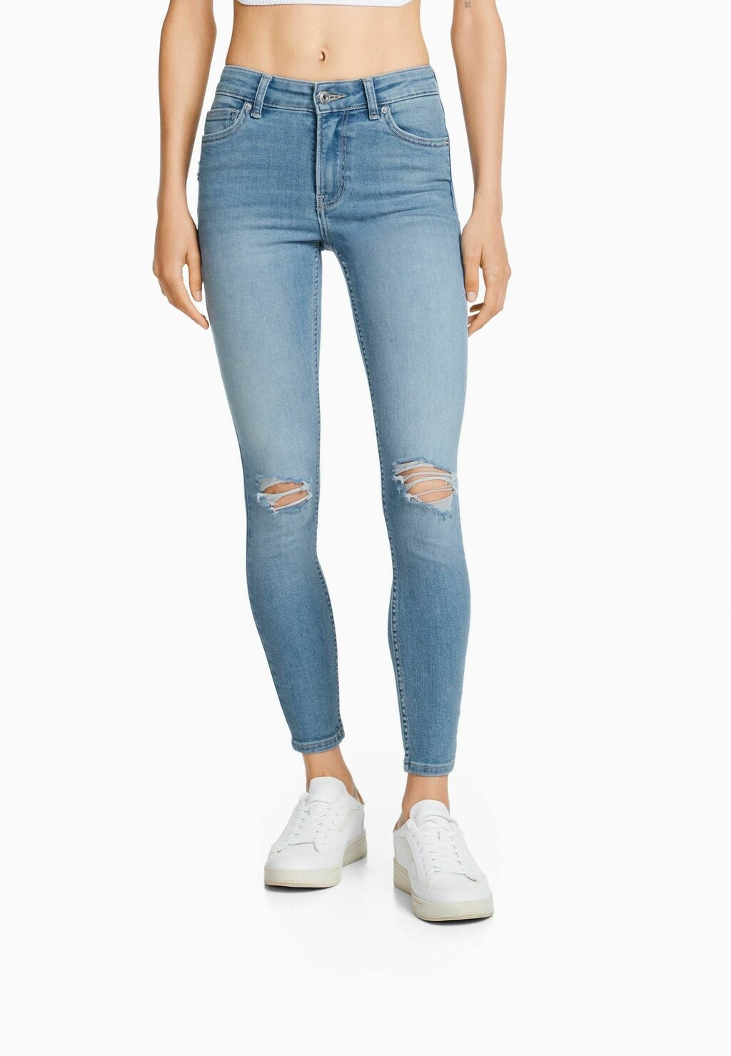 

Джинсы скинни Bershka