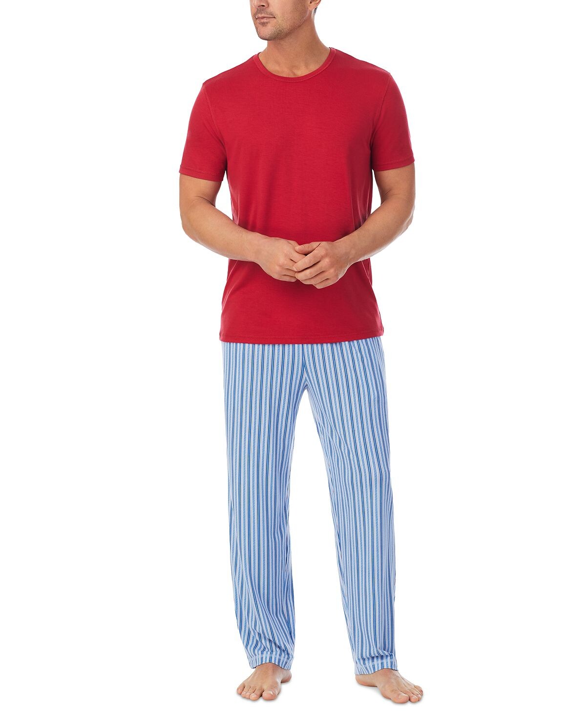 

Мужские 2 шт. Пижамный комплект из футболки и брюк Cuddl Duds