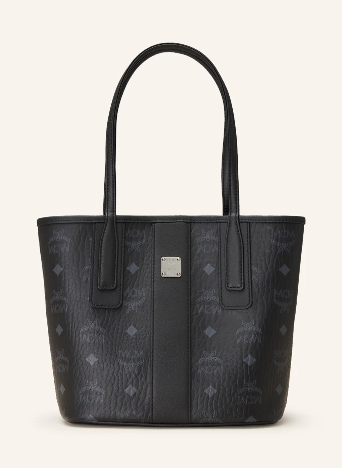 

Двусторонний шоппер liz mini Mcm, черный