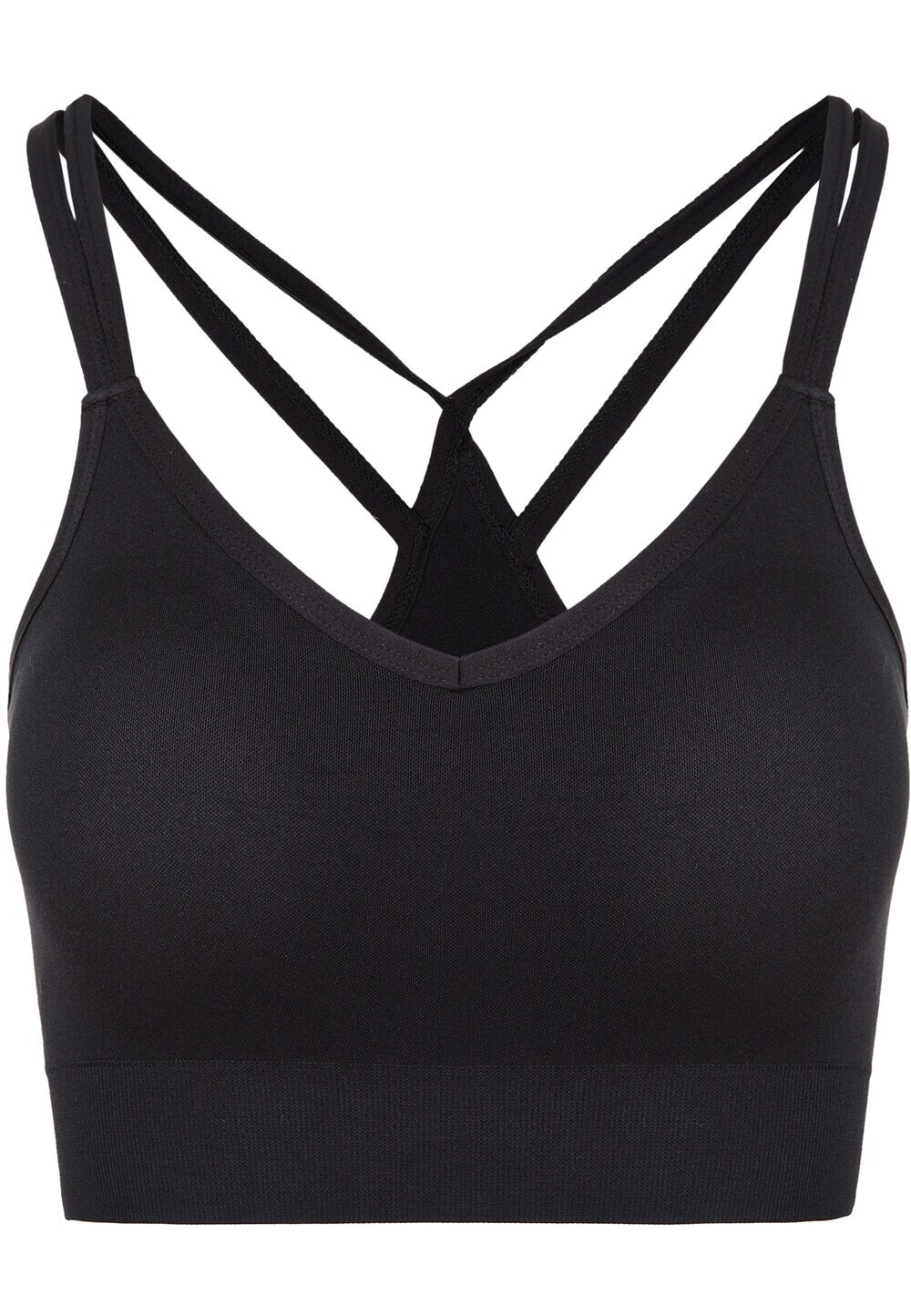 

Спортивный бюстгальтер без косточек Athlecia LINEA SEAMLESS, черный