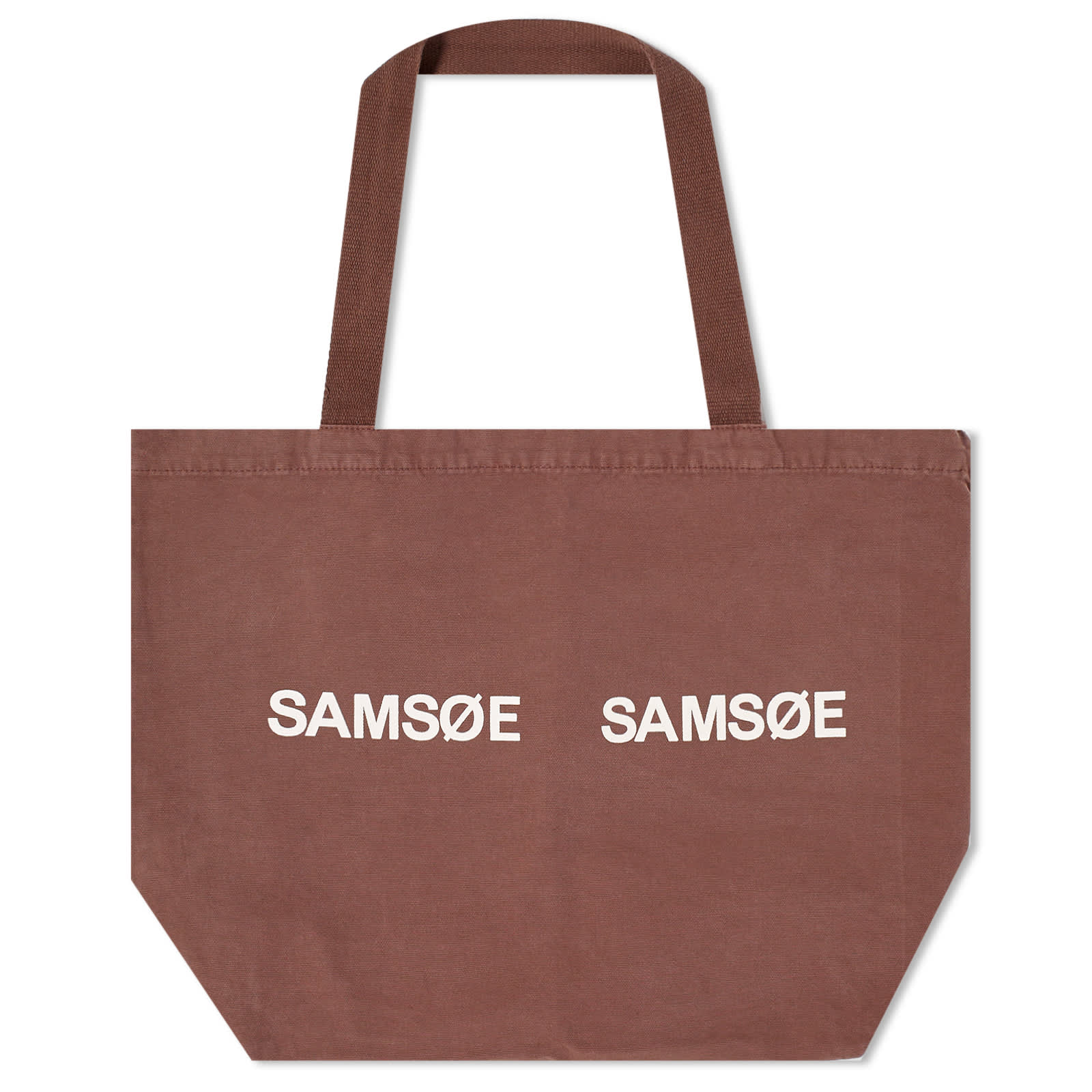 цена Сумка-шоппер Samsøe Samsøe Frinka Logo Shopper Bag, цвет Peppercorn