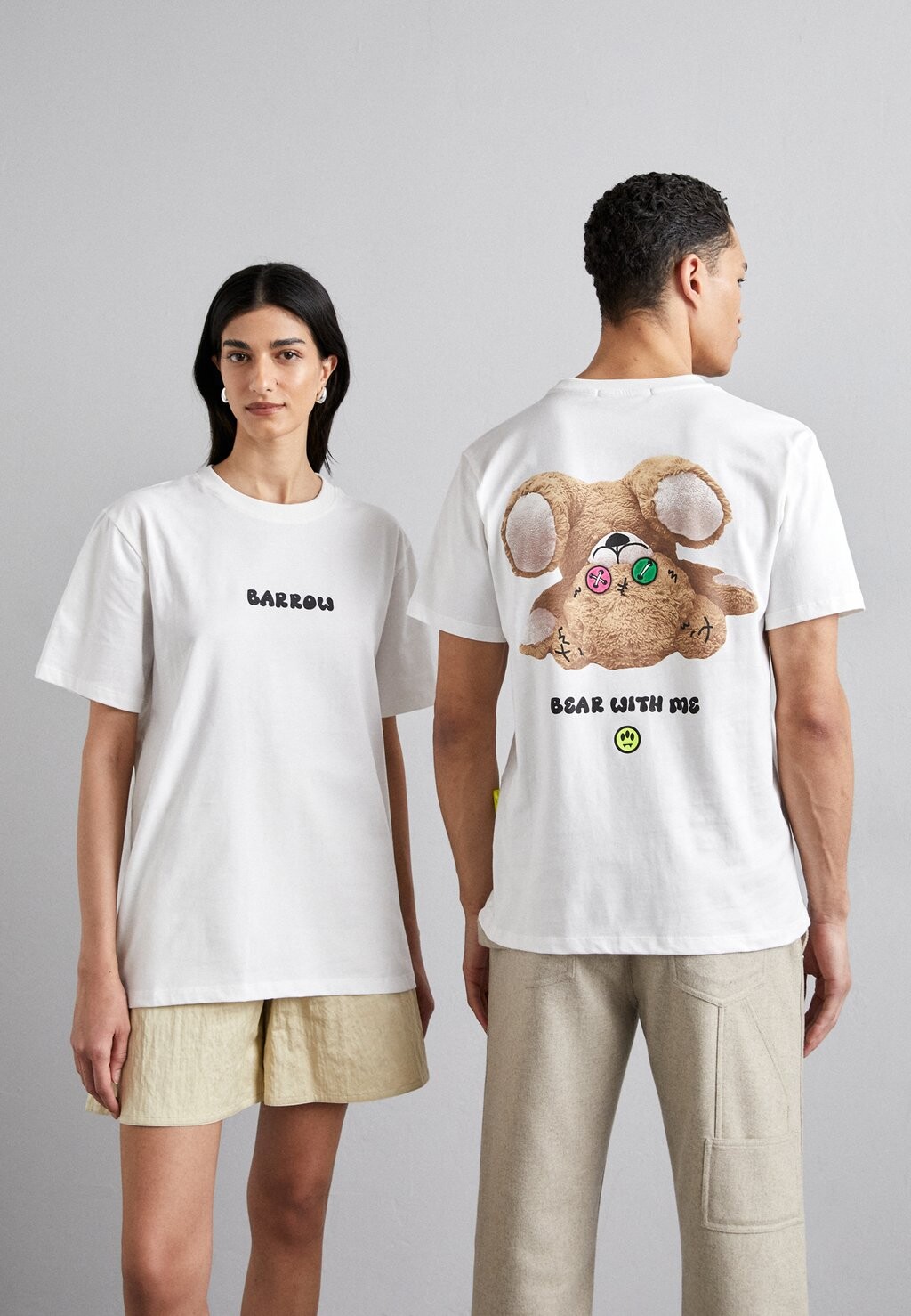 

Футболка с принтом UNISEX Barrow, цвет off-white
