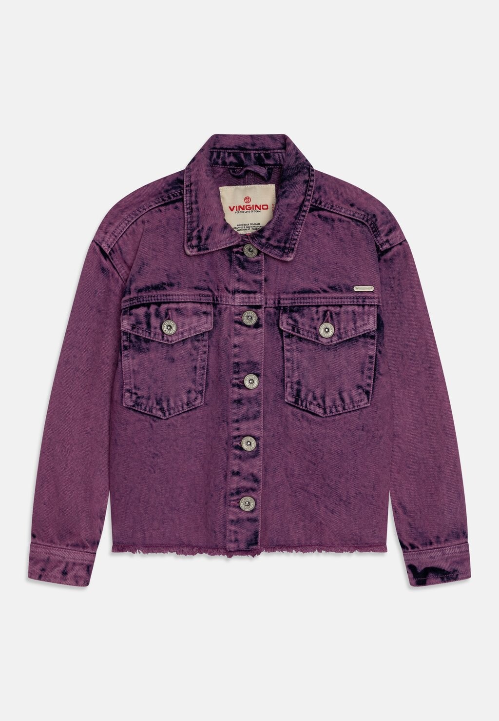 

Джинсовая куртка Tanja Overdye Vingino, цвет flower lilac