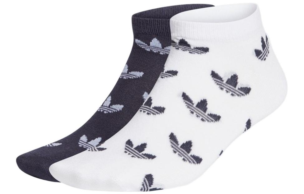 

Носки унисекс Adidas Originals, цвет 1 set of 2 double (white/blue)