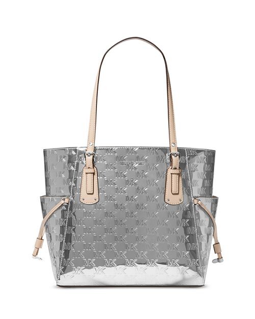 

Сумка-тоут Voyager East West Michael Kors, цвет Silver