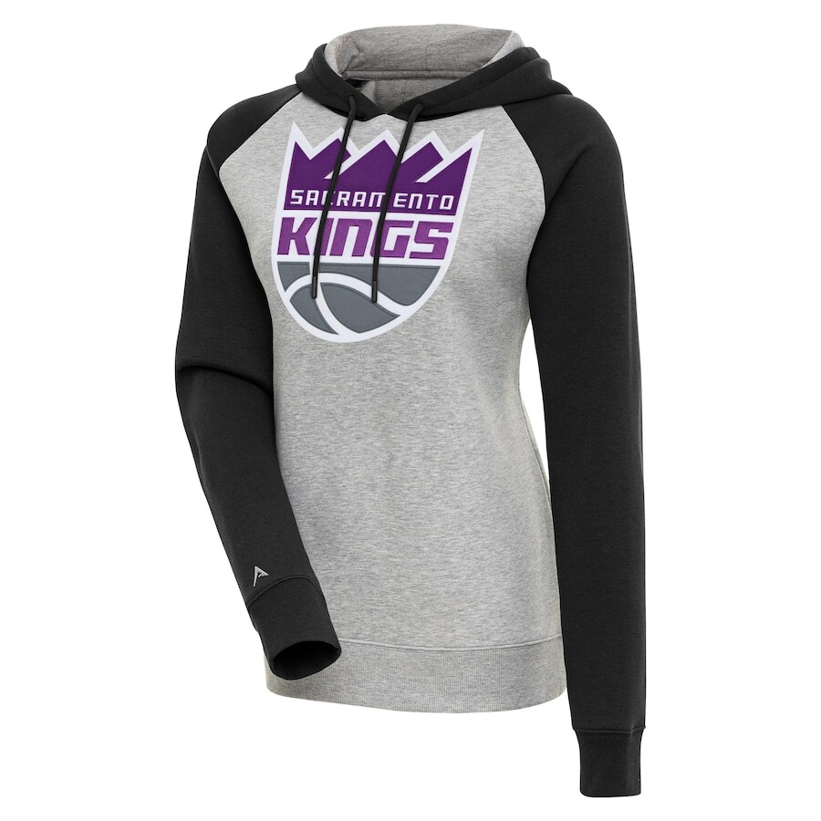 

Пуловер с капюшоном Antigua Sacramento Kings, серый