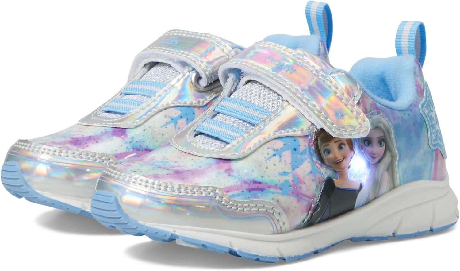 

Кроссовки Frozen Lighted Sneaker Josmo, цвет Silver/Blue